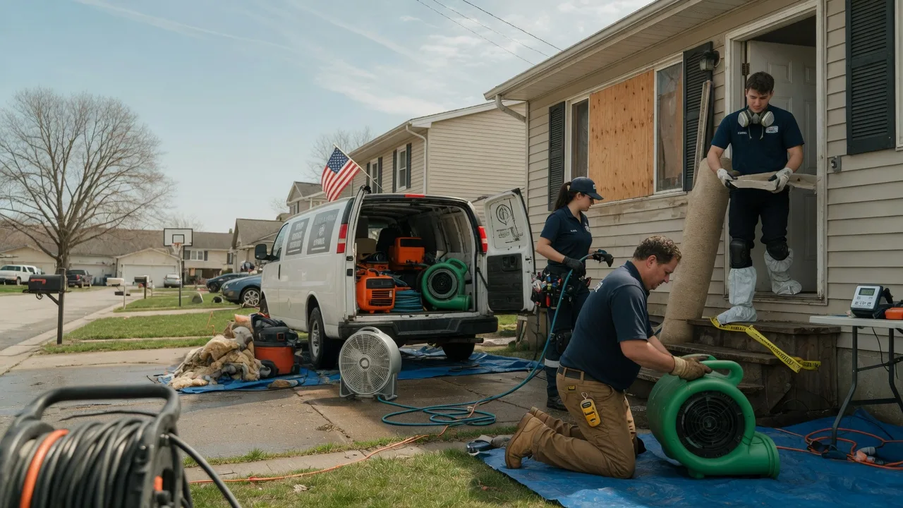 Water Damage Restoration in Fort Loudon, PA near me